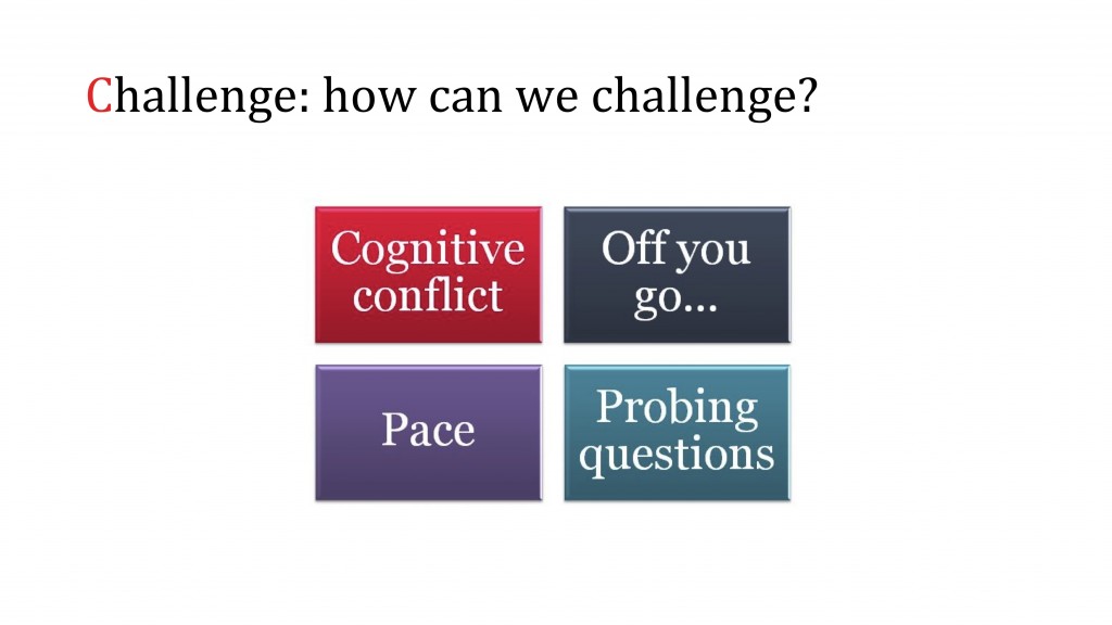 How to challenge in science